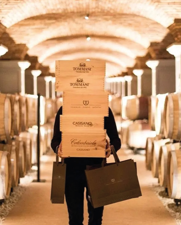 wine tours of the Tommasi winery
